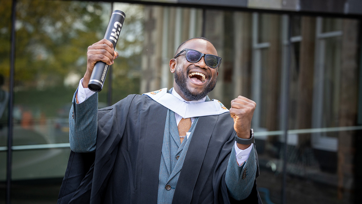 Graduation 2025: Priest and popular influencer 'enriched' by counselling studies at UHI Inverness
