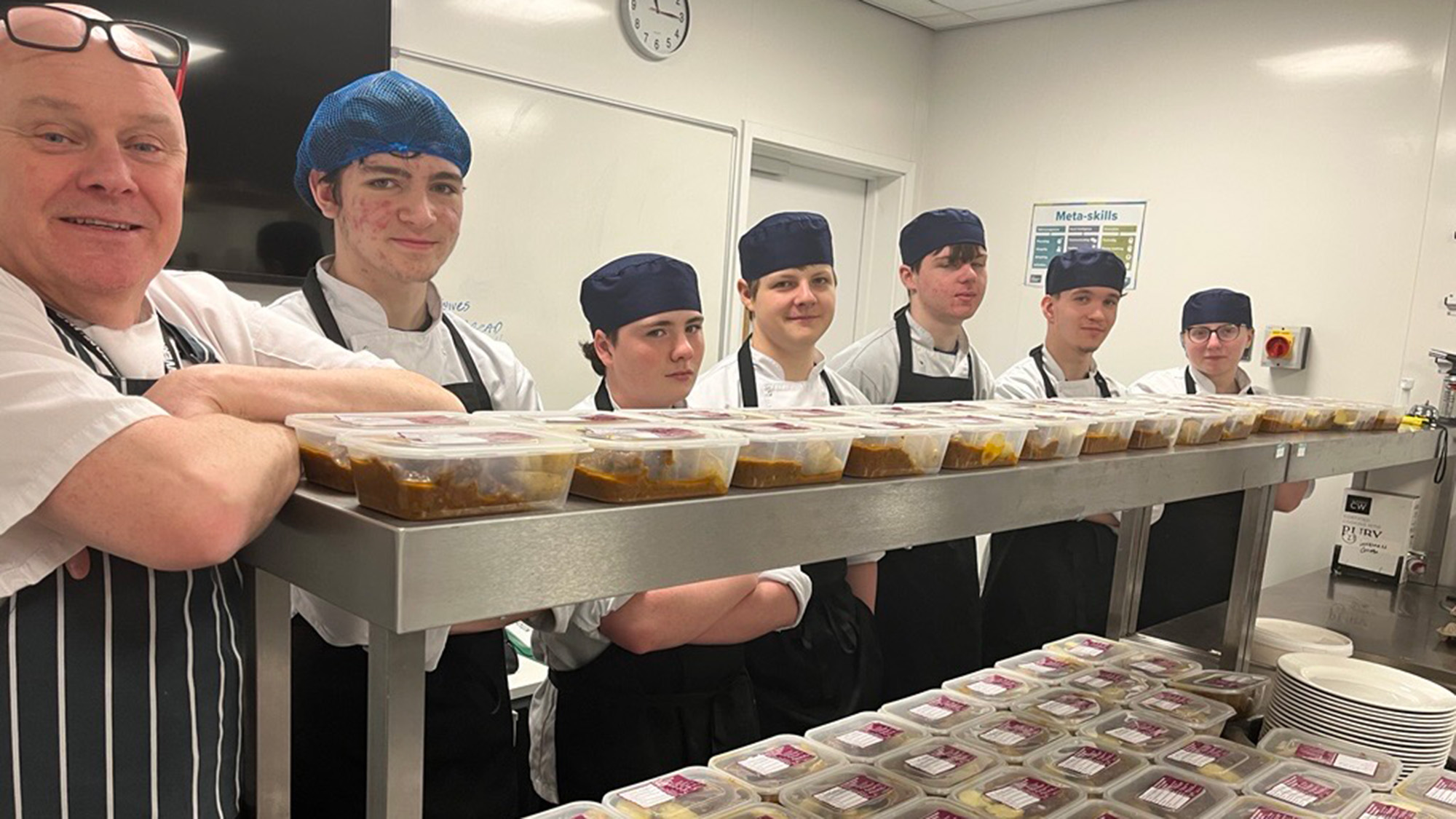 Three thousand meals and counting – UHI Inverness students continue to cook up food for families in need Three thousand meals and counting – UHI Inverness students continue to cook up food for families in need