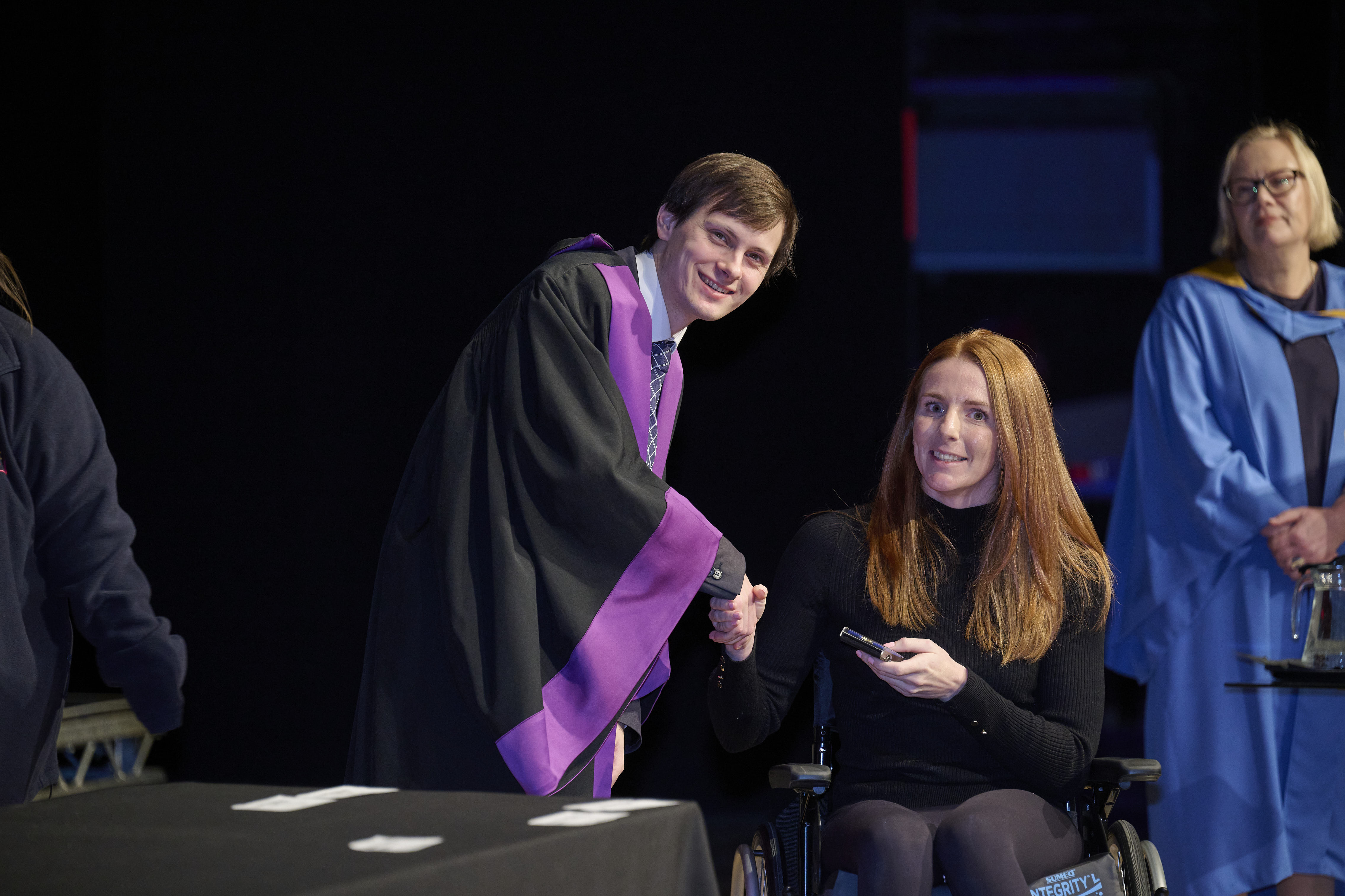 Xander McDade and Rachel Hives Xander McDade and Rachel Hives