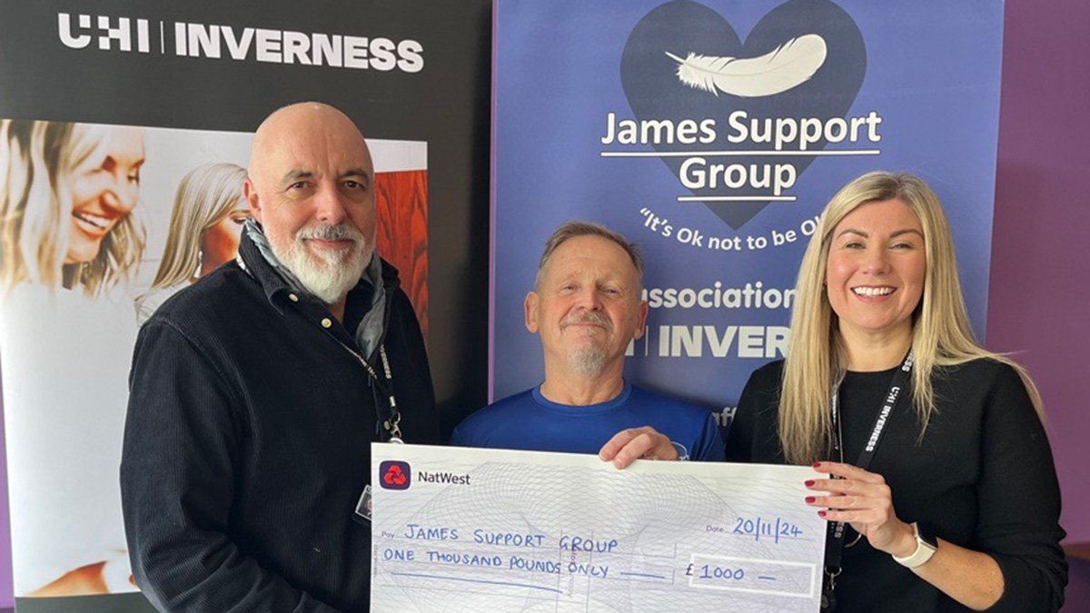 UHI Inverness survey campaign achieves high satisfaction rating and raises charity donation UHI Inverness survey campaign achieves high satisfaction rating and raises charity donation