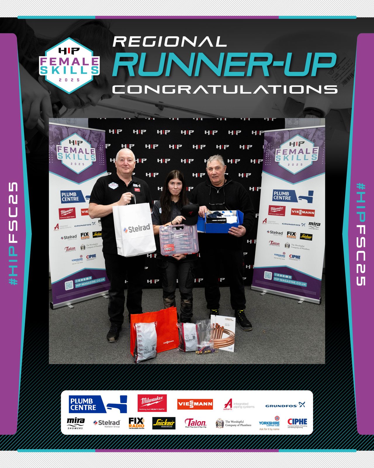 UHI Moray Plumbing apprentice takes runner up in the HIP Magazine Northern Regional Skills Competition 2025 UHI Moray Plumbing apprentice takes runner up in the HIP Magazine Northern Regional Skills Competition 2025