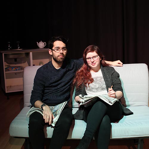 Drama students at Inverness College UHI teamed up with Highland Hospice to offer insights into the patient experience of palliative care. Drama students at Inverness College UHI teamed up with Highland Hospice to offer insights into the patient experience of palliative care.