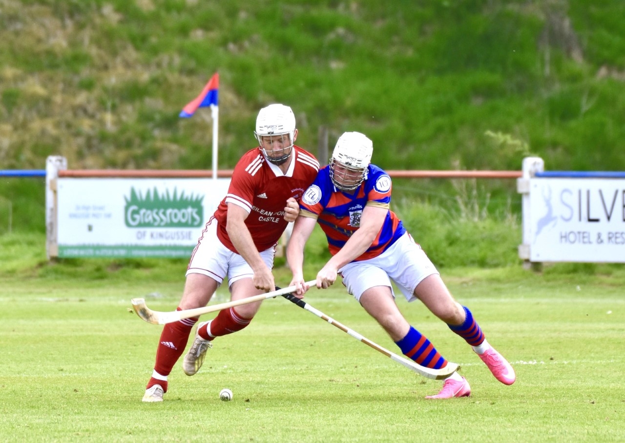 Shinty players Shinty players