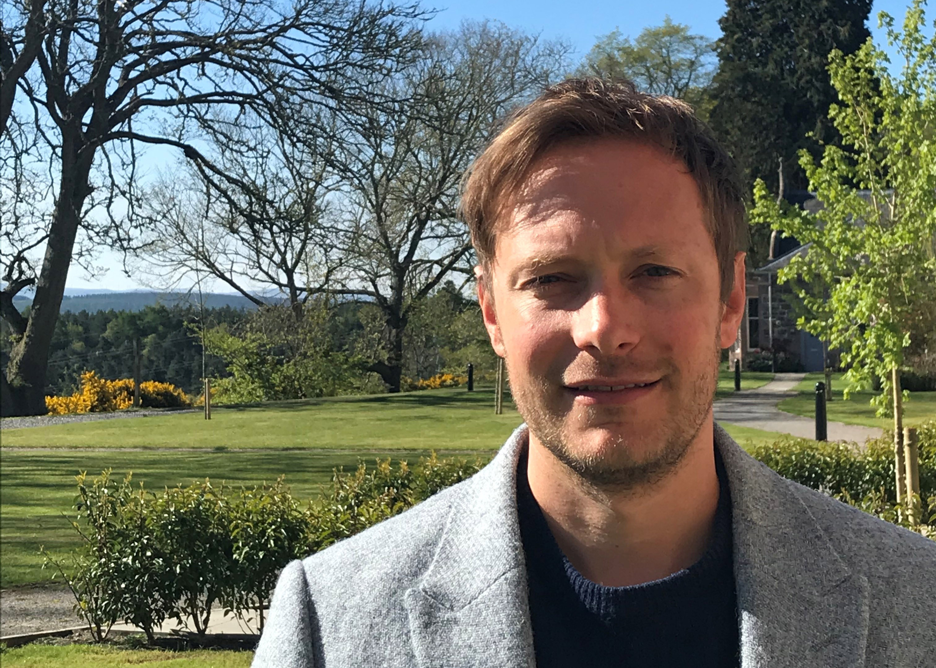 Dr Johannes De Kock in a park or garden Dr Johannes De Kock in a park or garden