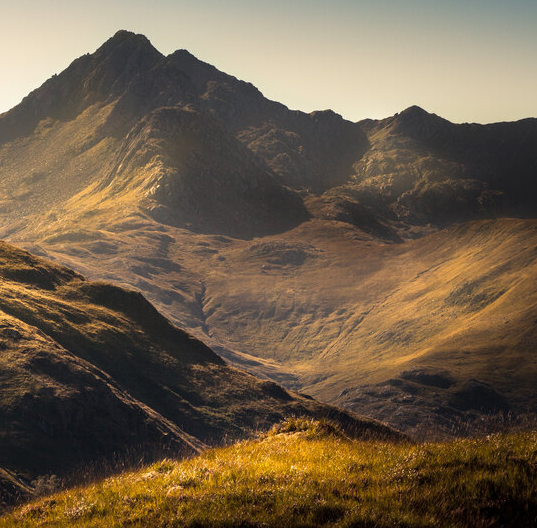A mountainscape A mountainscape