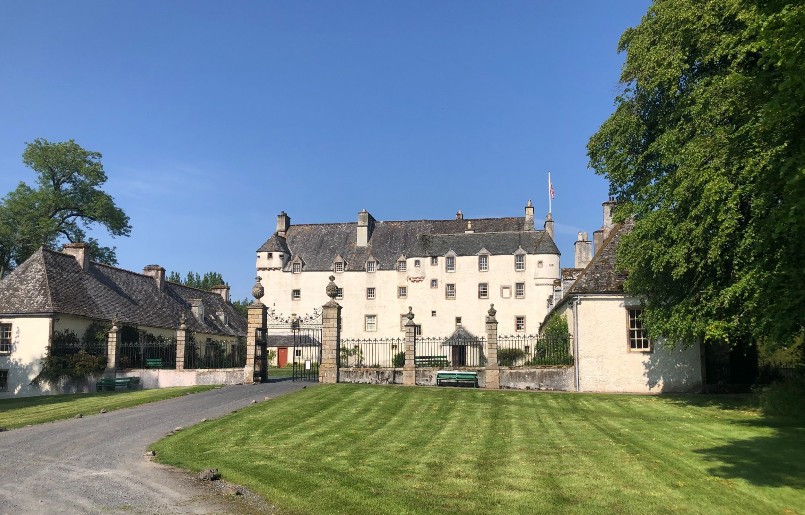 A castle style fortified mansion