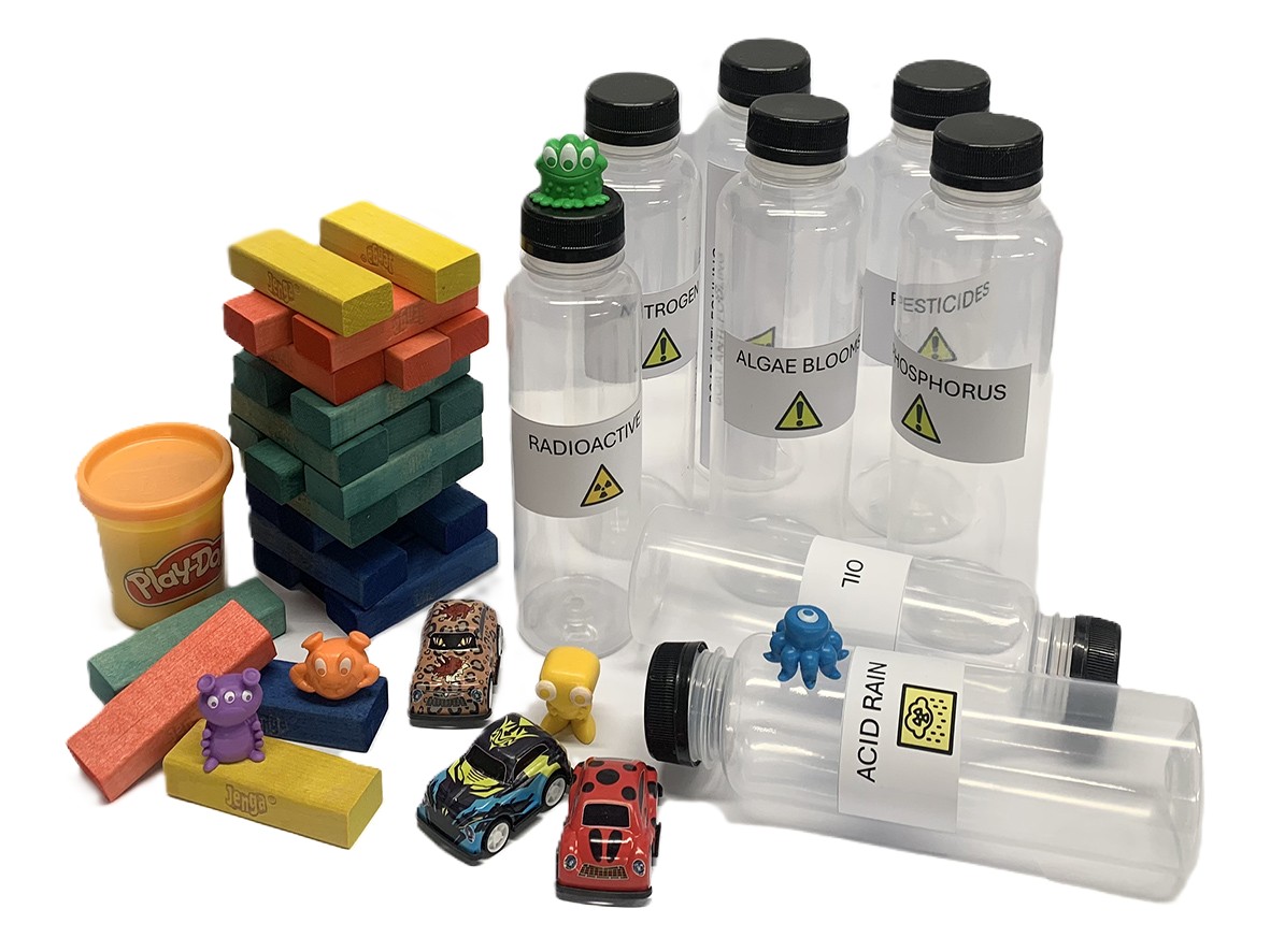 Contents of the Marine Science Discovery Kit